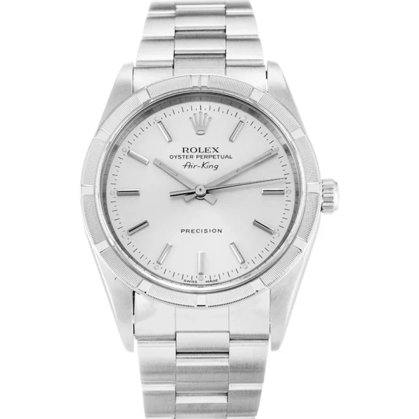 Replica Rolex Air-King Silver Dial 14010M