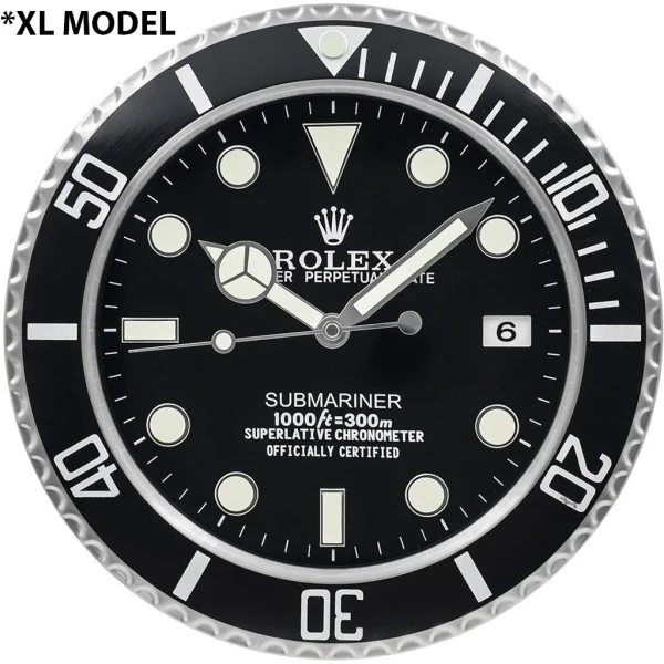 ROLEX WALL CLOCK – “XL” SUBMARINER