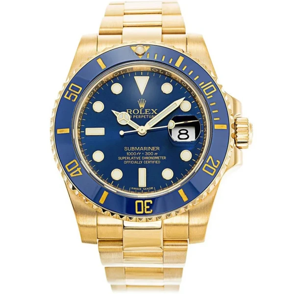 Superclone Rolex Submariner Blue Dial 116618LB