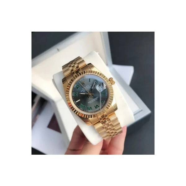Replica Rolex Datejust RG/RG Jubilee Bracelet 36/28 mm