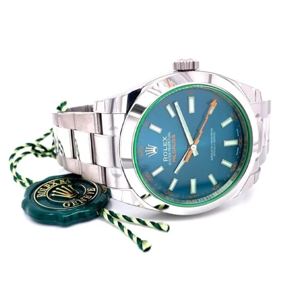 Replica Rolex Milgauss Blue Dial 116400GV