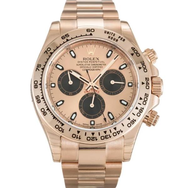 Replica Rolex Daytona Rose Dial 116505
