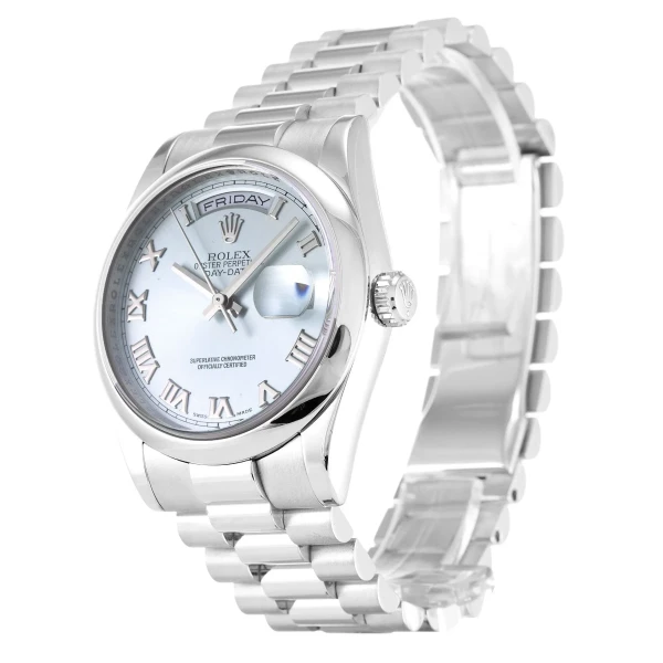 Replica Rolex Day-Date Blue Dial 118206 36 mm