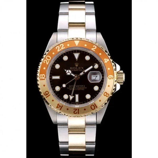 Replica Rolex GMT-Master II Black Dial PR151515