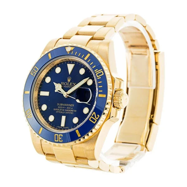 Superclone Rolex Submariner Blue Dial 116618LB