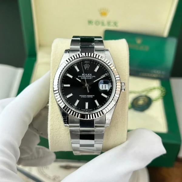 Replica Rolex Datejust Black Dial 116334 41 mm