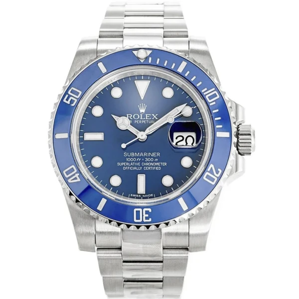Replica Rolex Submariner Blue Dial 116619LB “Smurf”