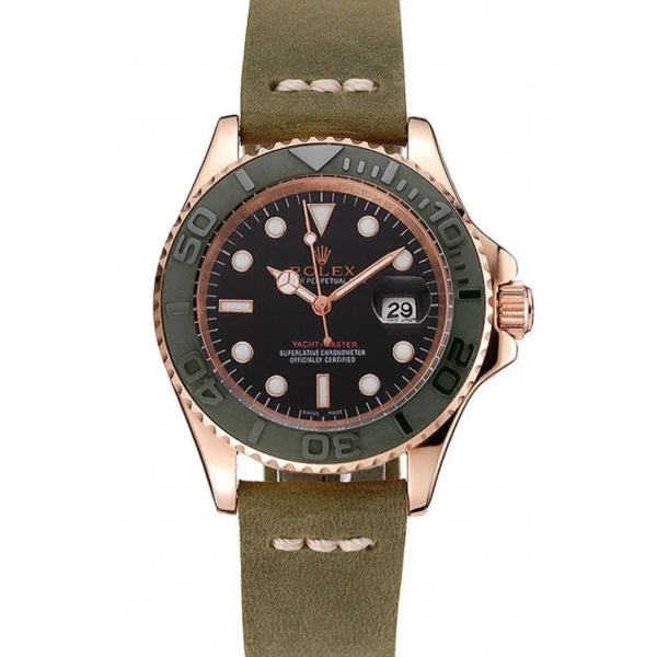 Replica Rolex Yacht-Master Black Dial 1453862