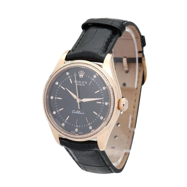 Replica Rolex Cellini Black Dial 5310-2