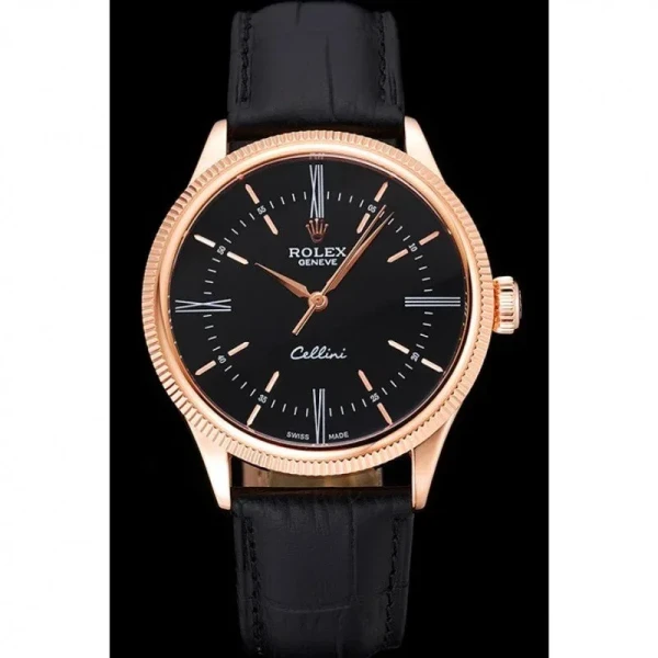 Superclone Rolex Cellini Black Dial 622656