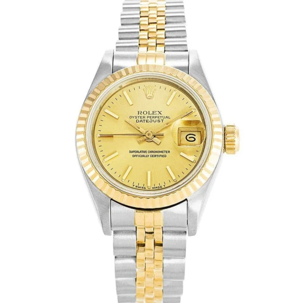 Replica Rolex Datejust Gold Dial 69173 26 mm