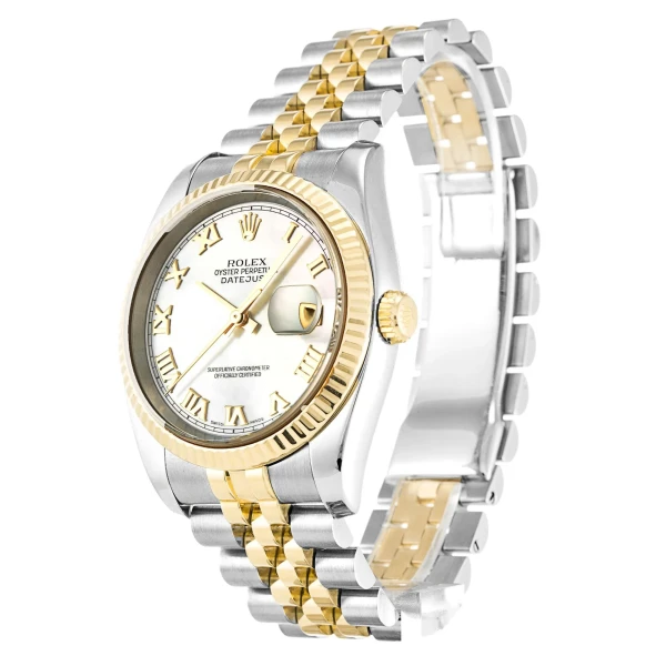 Replica Rolex Datejust Mother of Pearl – White Dial 116233 36 mm