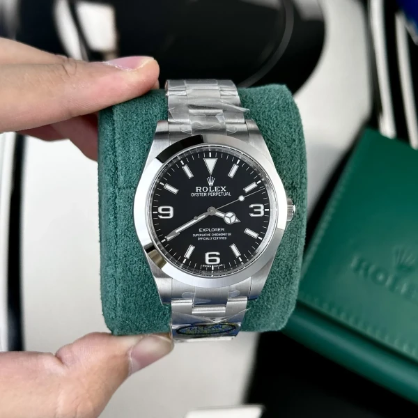 Superclone Rolex Explorer Black Dial 224270