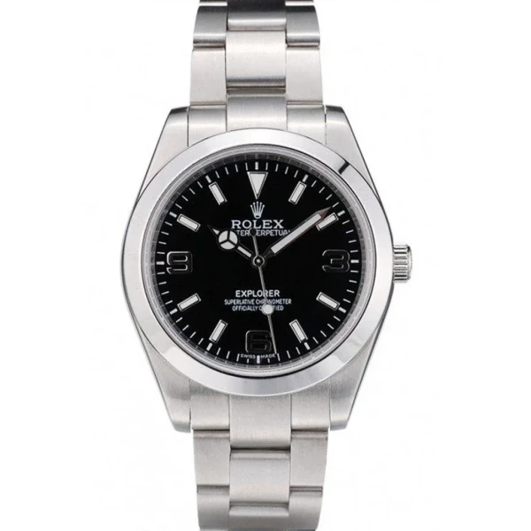 Superclone Rolex Explorer Black Dial 42002