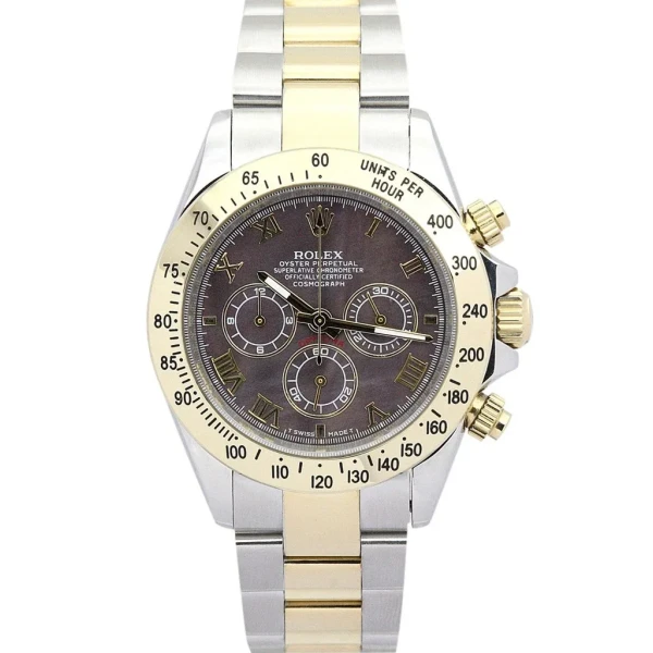 Replica Rolex Daytona Dark brown Dial 116523