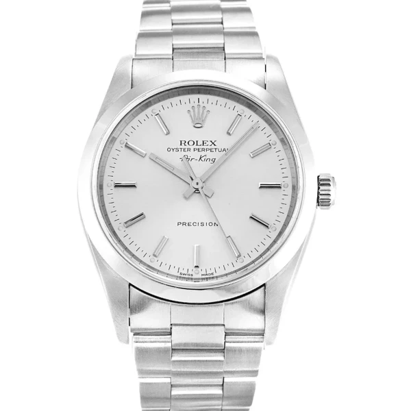Replica Rolex Air-King Silver Dial 14000M