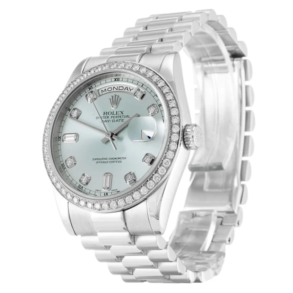 Replica Rolex Day-Date Blue Dial 118346 36 mm