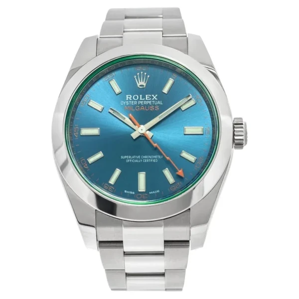 Superclone Rolex Milgauss Blue Dial 116400GV