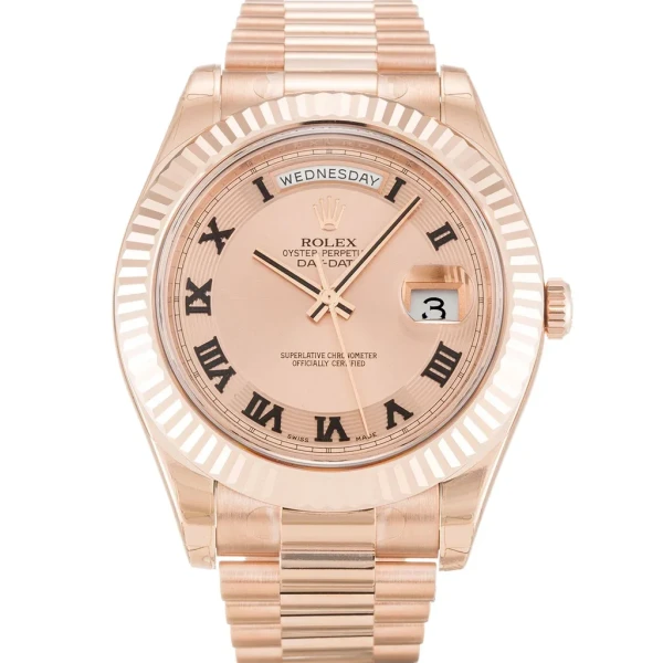 Replica Rolex Day-Date II Rose Dial 218235 40 mm