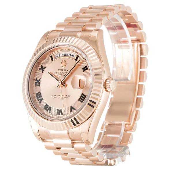 Replica Rolex Day-Date II Rose Dial 218235 40 mm