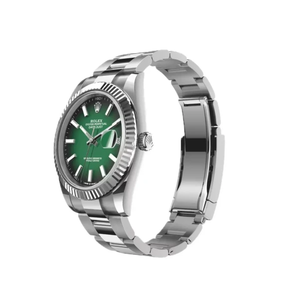 Rolex Datejust 41 Green Ombré Dial (2026) Oyster