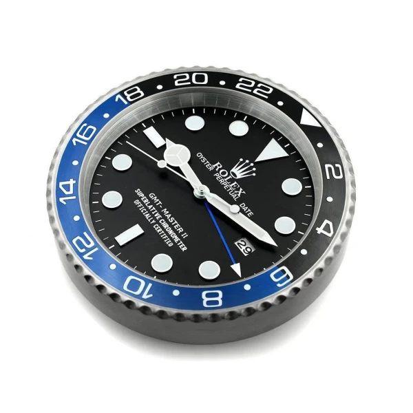 ROLEX WALL CLOCK – GMT MASTER II BATMAN