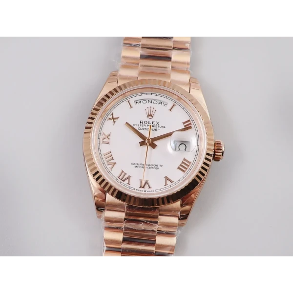 Replica Rolex Day-Date White Dial 118235 F 36 mm