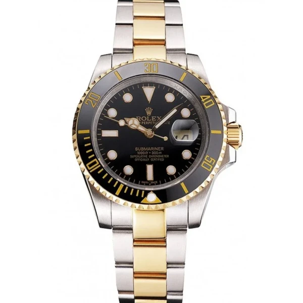 Superclone Rolex Submariner Black Dial PR16233BG