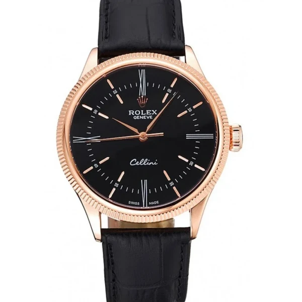 Superclone Rolex Cellini Black Dial 622656
