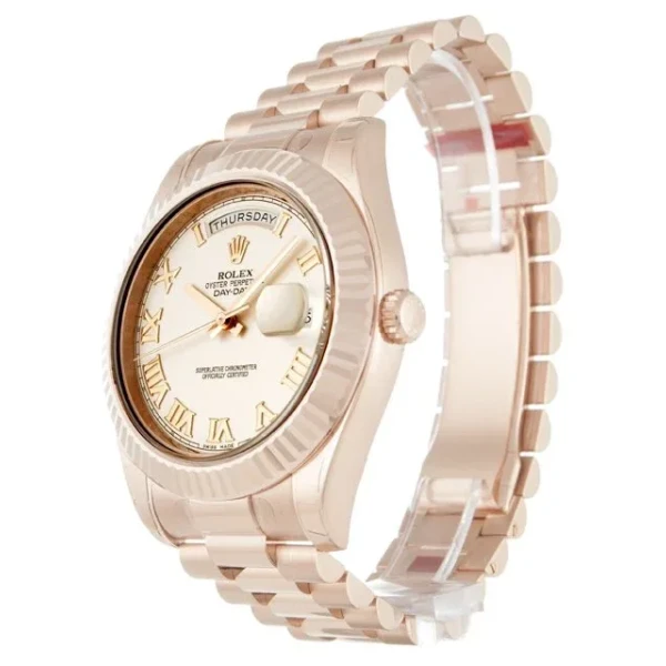 Replica Rolex Day-Date II Ivory Dial 218235 40 mm