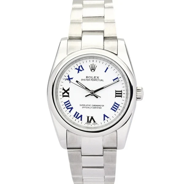 Replica Rolex Oyster Perpetual Lady White Dial 177200 31 mm