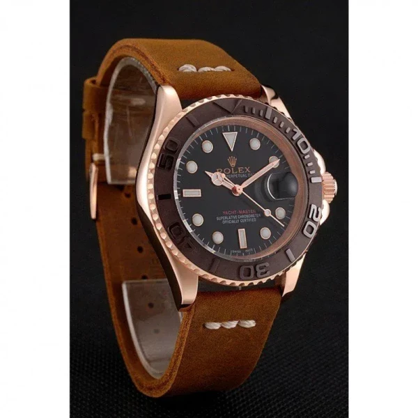 Replica Rolex Yacht-Master Black Dial 1453860