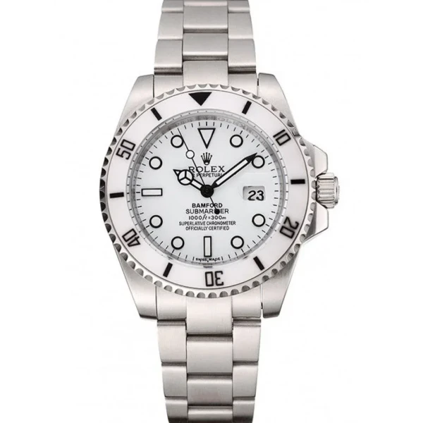 Replica Rolex Submariner White Dial 1453863