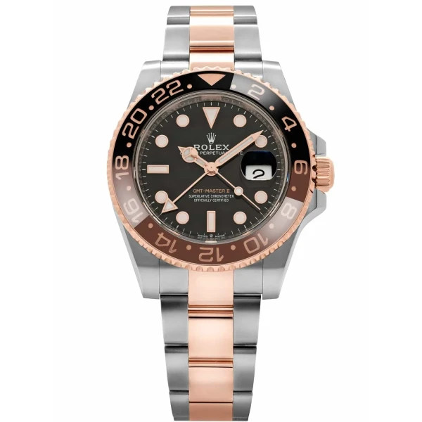 Superclone Rolex GMT-Master II Black Dial 126711CHNR Root Beer