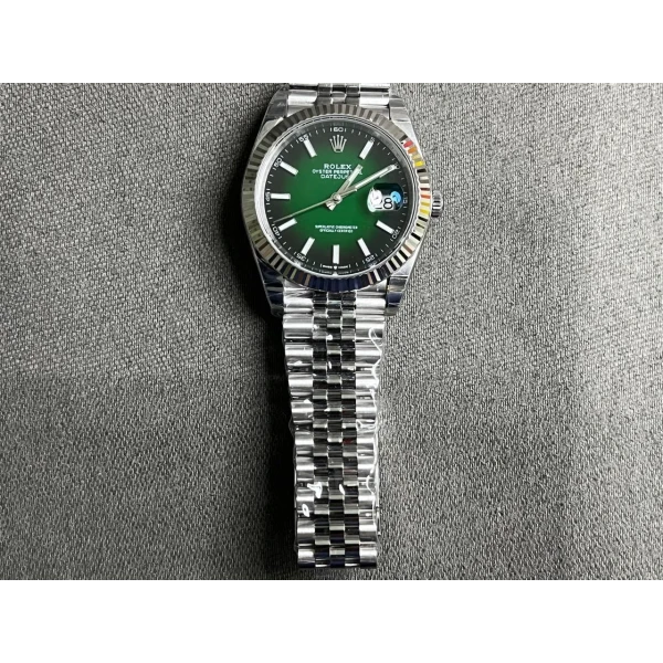 Rolex Datejust 41 Green Ombré Dial (2026) Jubilee