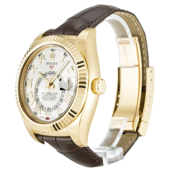 Replica Rolex Sky-Dweller Silver Dial 326138