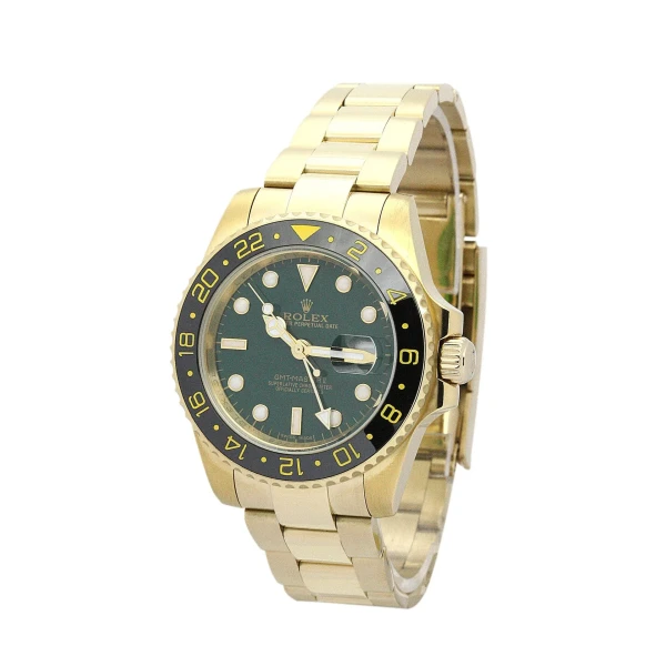 Replica Rolex GMT-Master II Green Dial 116718LN
