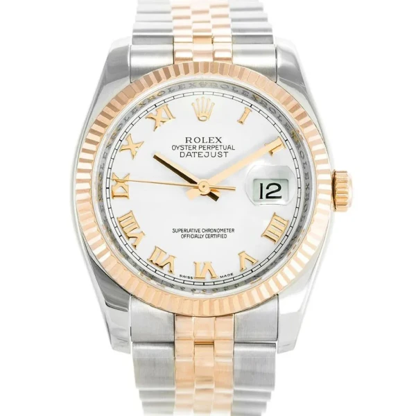 Replica Rolex Datejust White Dial 116231 36 mm