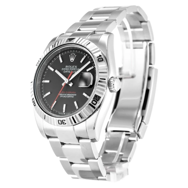 Replica Rolex Datejust Turn-O-Graph Grey Dial 116264-2 36 mm