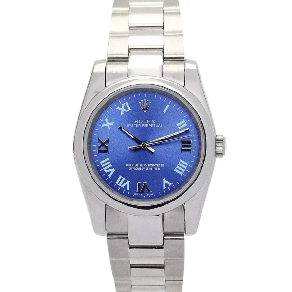 Replica Rolex Oyster Perpetual Lady Blue Dial 177200 31 mm