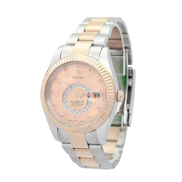 Replica Rolex Sky-Dweller Champagne Dial 326938-3