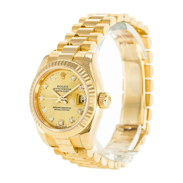 Replica Rolex Datejust Gold Dial 179178 26 mm