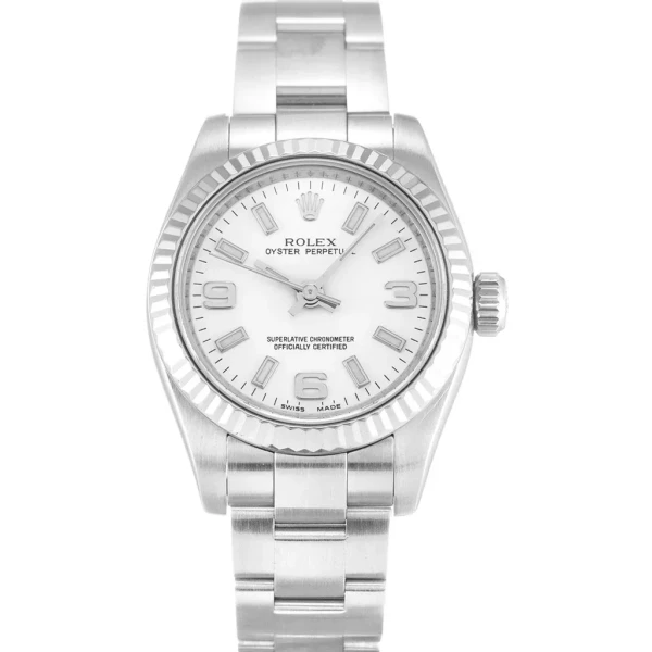 Replica Rolex Oyster Perpetual Lady White Dial 176234 26 mm