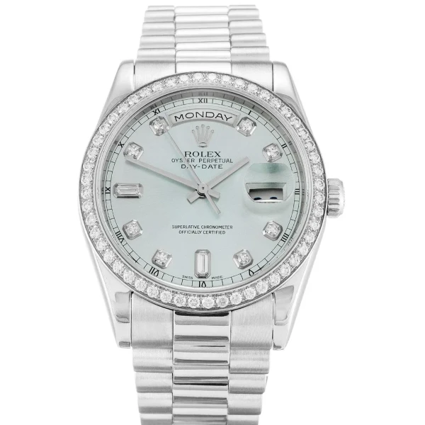 Replica Rolex Day-Date Blue Dial 118346 36 mm