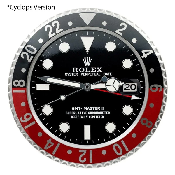 ROLEX WALL CLOCK – “XL” GMT MASTER II