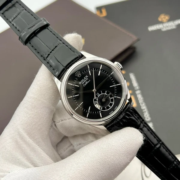 Superclone Rolex Cellini Black Dial REP016790
