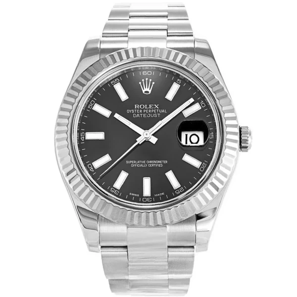 Replica Rolex Datejust Black Dial 116334 41 mm