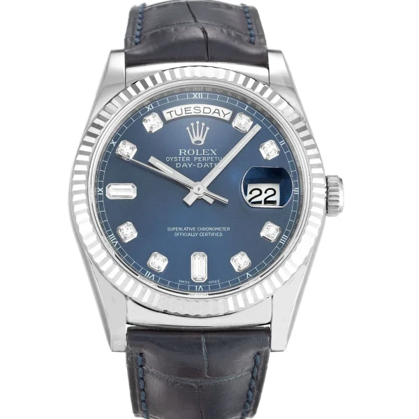 Replica Rolex Day-Date Blue Dial 118139 36 mm