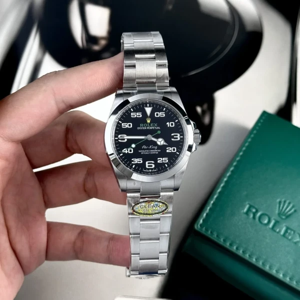 Replica Rolex Air-King Black Dial 116900