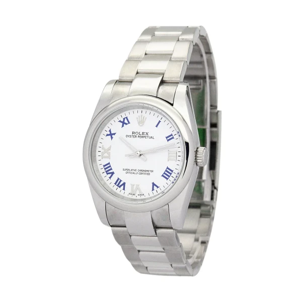 Replica Rolex Oyster Perpetual Lady White Dial 177200 31 mm